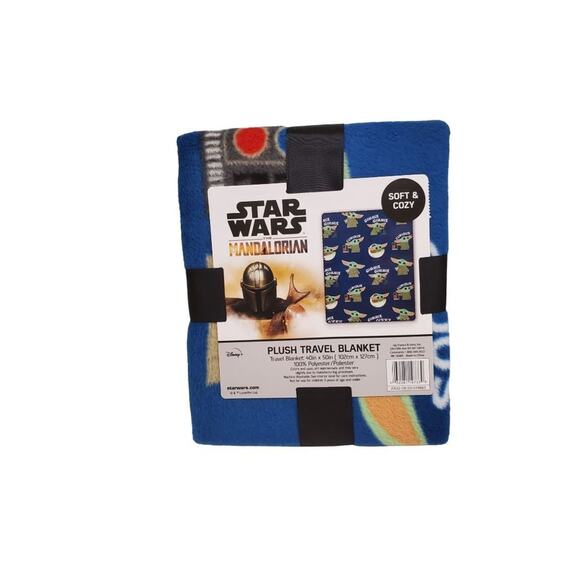 Star Wars Blanket Baby Yoda Blanket Star Wars Throw Blanket Mandalorian - Picture 5 of 7